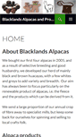 Mobile Screenshot of blacklandsalpacas.co.uk